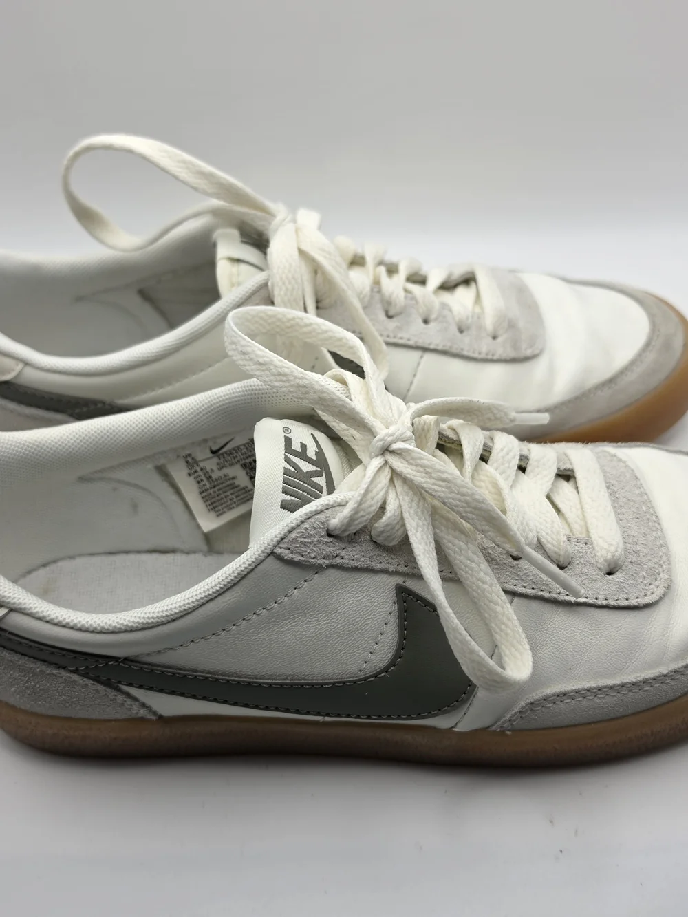 Nike Killshot 2 Leather Sail Light Army Gum Yellow Sneakers Womens 8.5 Eu40 - Picture 6 of 10